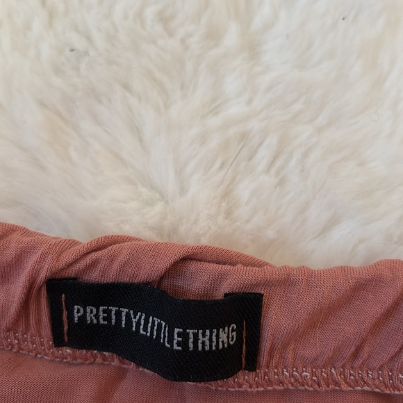 Pretty little thing dusty rose bandeau midaxi dress - Picture 4 of 4